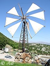 Windrad auf der Lassithi-Hochebene