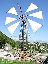 Windrad auf der Lassithi-Hochebene